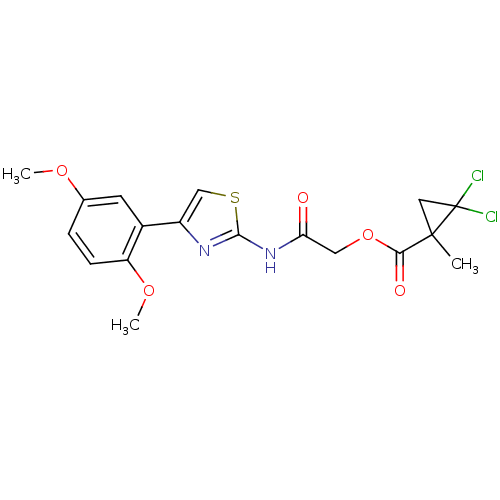 Chemical structure of BindingDB Monomer ID 114112