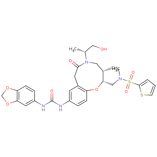 Chemical structure of BindingDB Monomer ID 114125