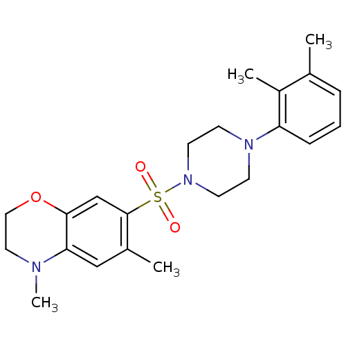 Chemical structure of BindingDB Monomer ID 114664