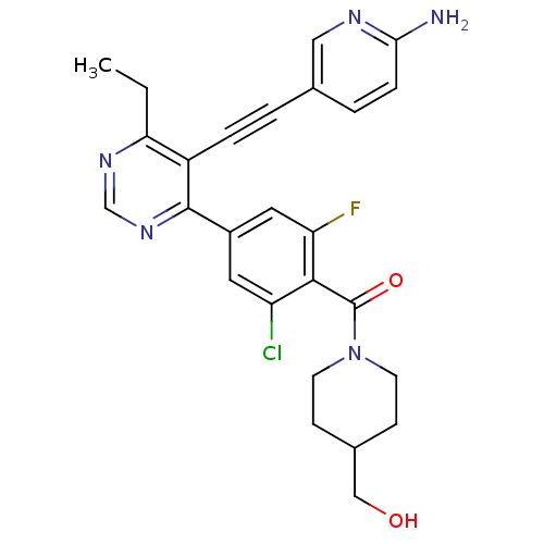 Chemical structure of BindingDB Monomer ID 116093