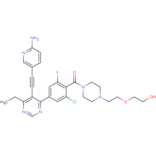 Chemical structure of BindingDB Monomer ID 116156