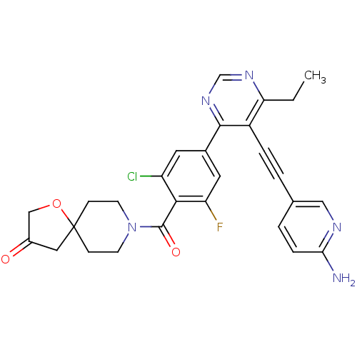 Chemical structure of BindingDB Monomer ID 116157