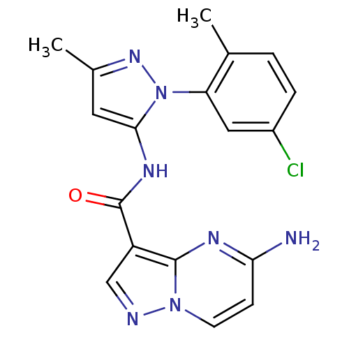 Chemical structure of BindingDB Monomer ID 116312