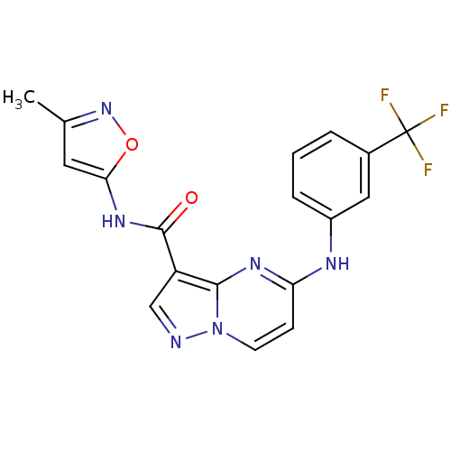Chemical structure of BindingDB Monomer ID 116314