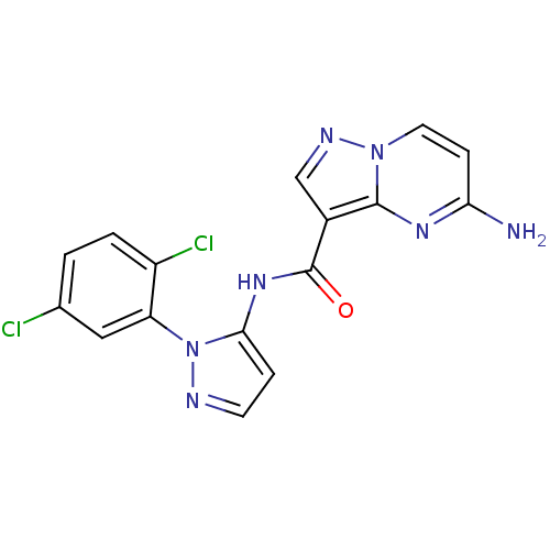 Chemical structure of BindingDB Monomer ID 116316