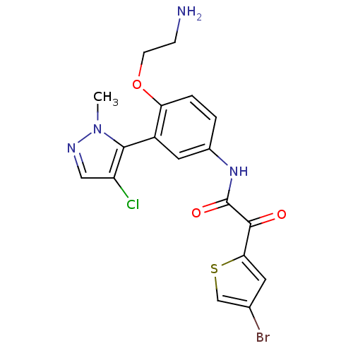 Chemical structure of BindingDB Monomer ID 117020