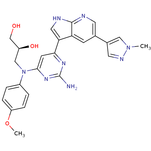 Chemical structure of BindingDB Monomer ID 117025