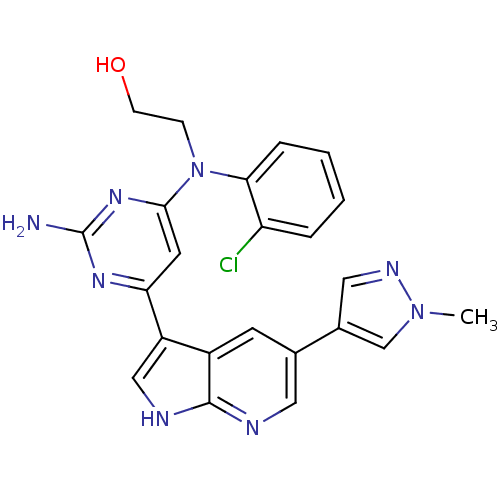 Chemical structure of BindingDB Monomer ID 117036