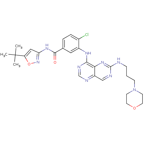 Chemical structure of BindingDB Monomer ID 117394