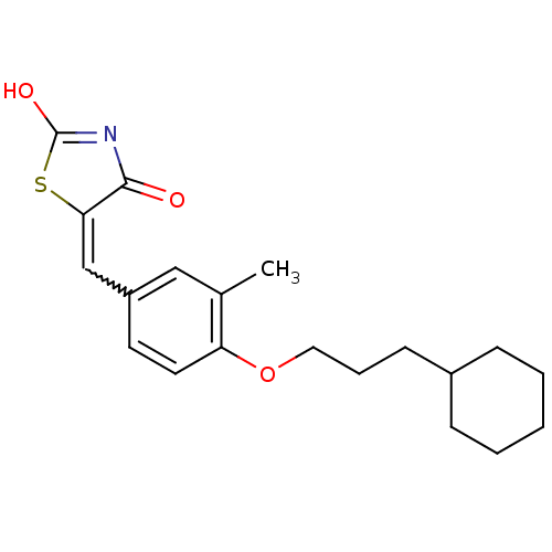 Chemical structure of BindingDB Monomer ID 118030