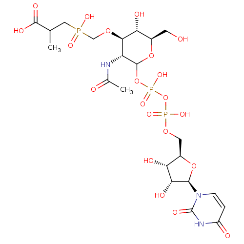 Chemical structure of BindingDB Monomer ID 119081