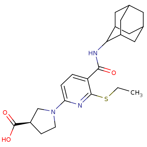 Chemical structure of BindingDB Monomer ID 119216