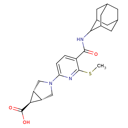 Chemical structure of BindingDB Monomer ID 119218