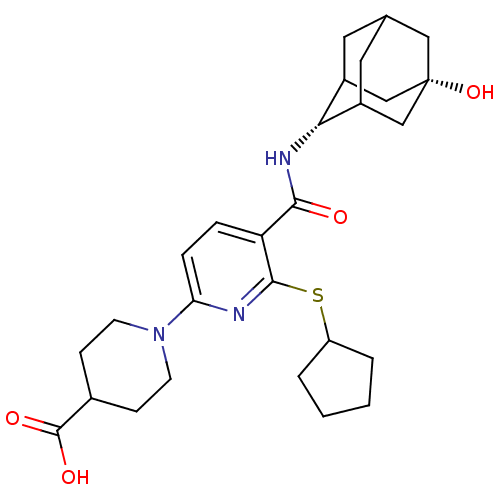 Chemical structure of BindingDB Monomer ID 119221