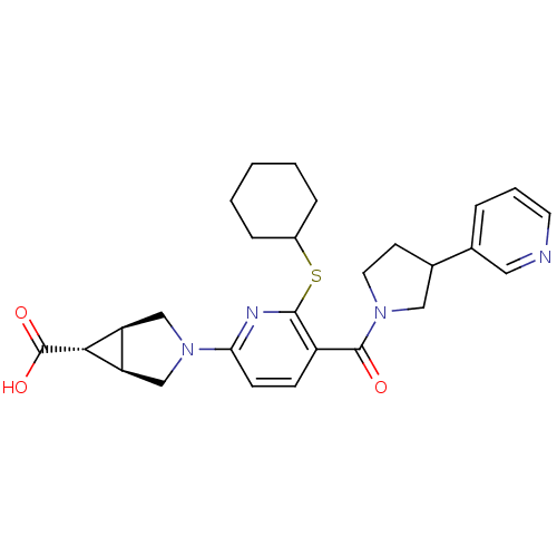 Chemical structure of BindingDB Monomer ID 119222