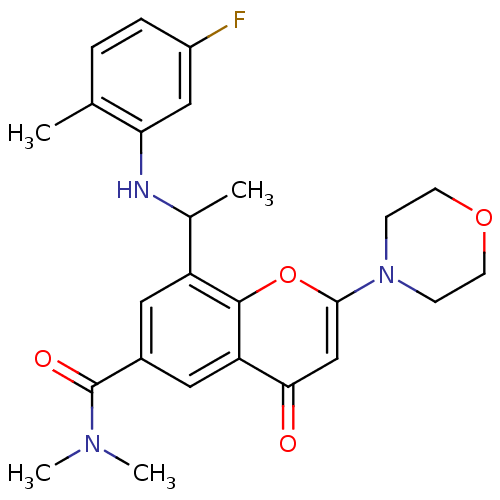 Chemical structure of BindingDB Monomer ID 119262