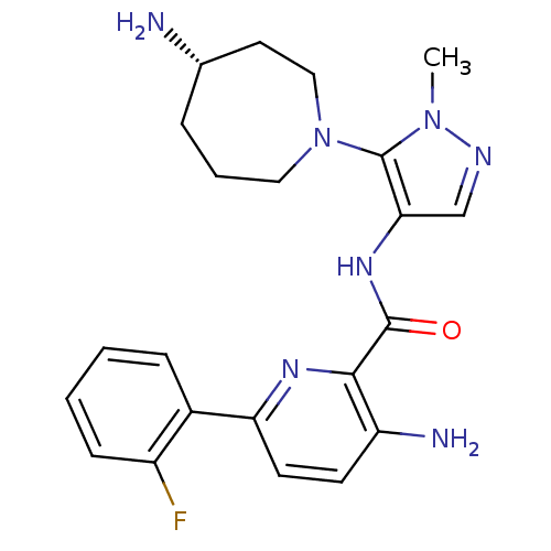 Chemical structure of BindingDB Monomer ID 119400