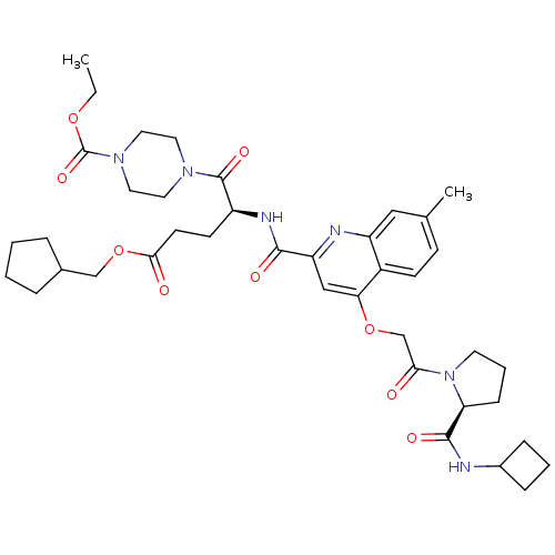 Chemical structure of BindingDB Monomer ID 119420