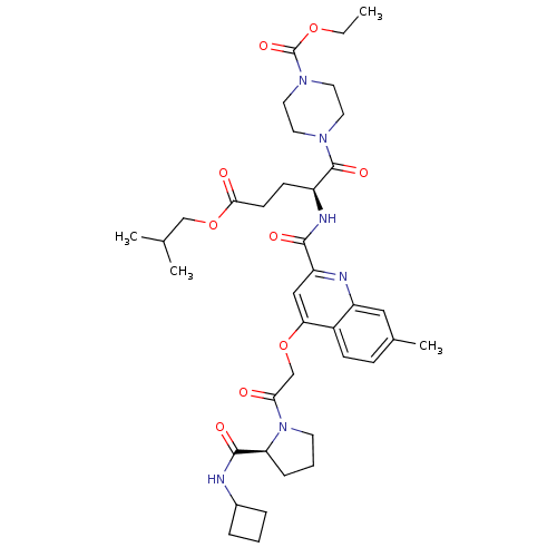 Chemical structure of BindingDB Monomer ID 119421