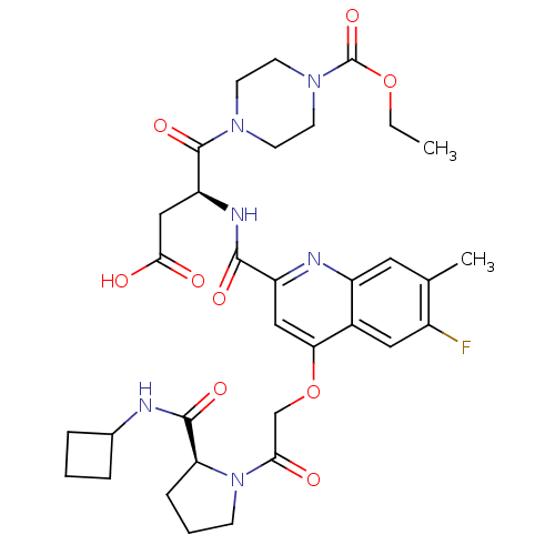 Chemical structure of BindingDB Monomer ID 119422