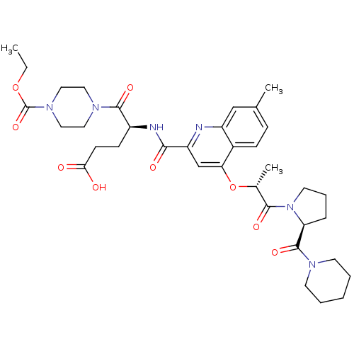 Chemical structure of BindingDB Monomer ID 119423