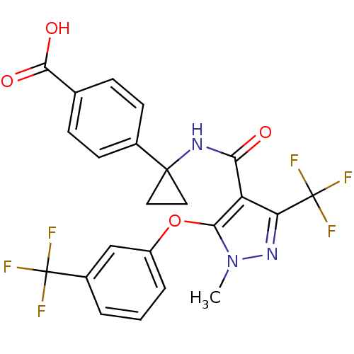 Chemical structure of BindingDB Monomer ID 119446