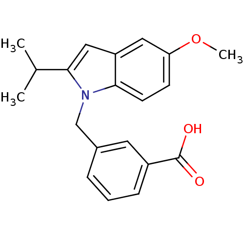 Chemical structure of BindingDB Monomer ID 119455