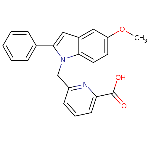 Chemical structure of BindingDB Monomer ID 119456
