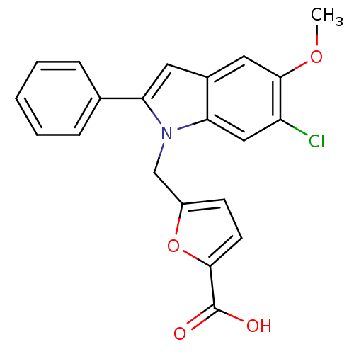 Chemical structure of BindingDB Monomer ID 119471