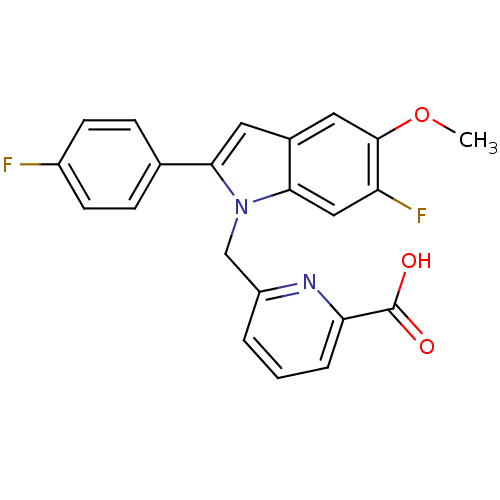 Chemical structure of BindingDB Monomer ID 119474