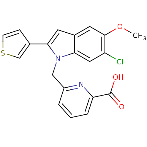 Chemical structure of BindingDB Monomer ID 119476