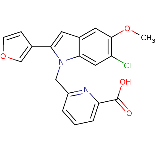 Chemical structure of BindingDB Monomer ID 119478