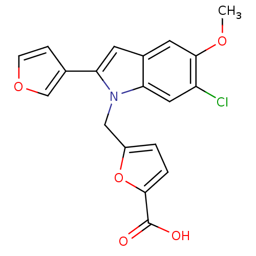 Chemical structure of BindingDB Monomer ID 119479