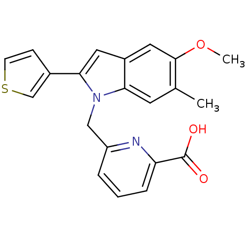 Chemical structure of BindingDB Monomer ID 119480
