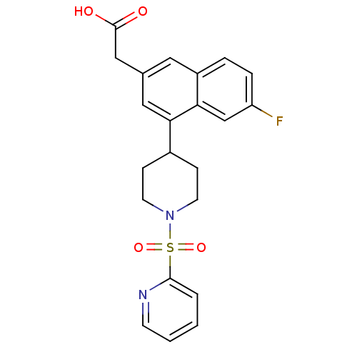 Chemical structure of BindingDB Monomer ID 119854