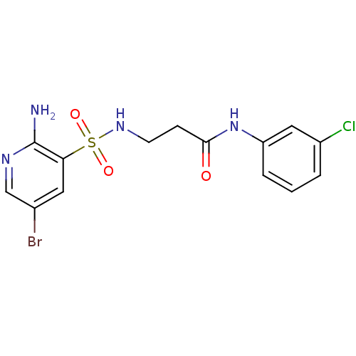 Chemical structure of BindingDB Monomer ID 119886