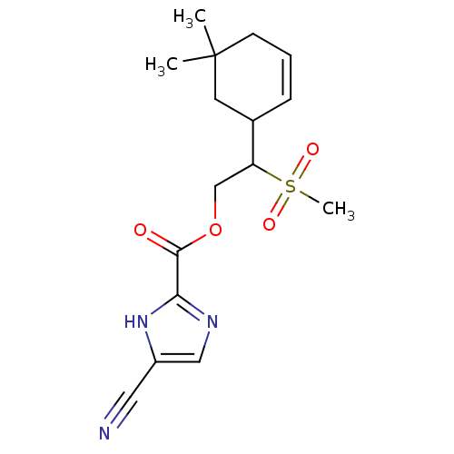 Chemical structure of BindingDB Monomer ID 120085