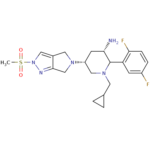 Chemical structure of BindingDB Monomer ID 120805