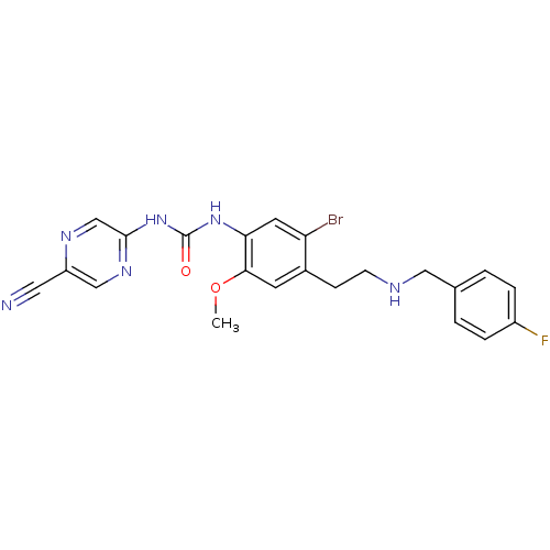 Chemical structure of BindingDB Monomer ID 120909