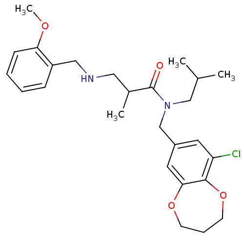 Chemical structure of BindingDB Monomer ID 121040