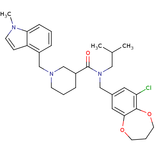 Chemical structure of BindingDB Monomer ID 121261