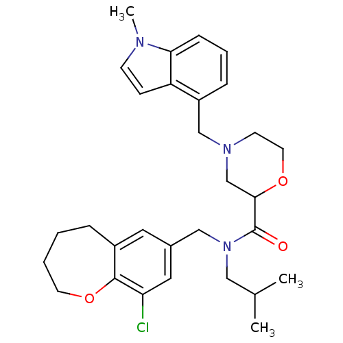 Chemical structure of BindingDB Monomer ID 121291