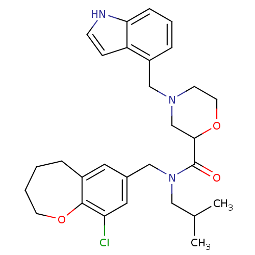 Chemical structure of BindingDB Monomer ID 121292