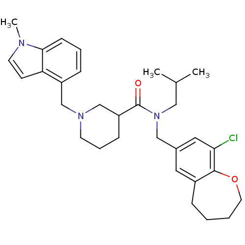 Chemical structure of BindingDB Monomer ID 121300