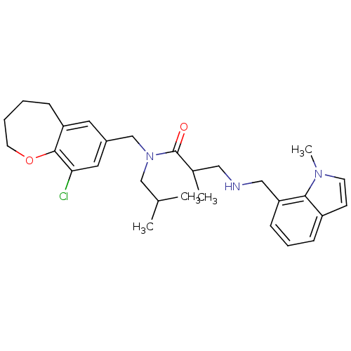 Chemical structure of BindingDB Monomer ID 121303