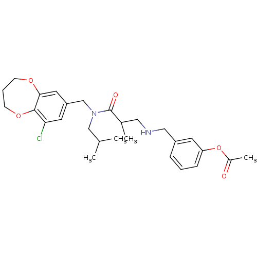 Chemical structure of BindingDB Monomer ID 121319