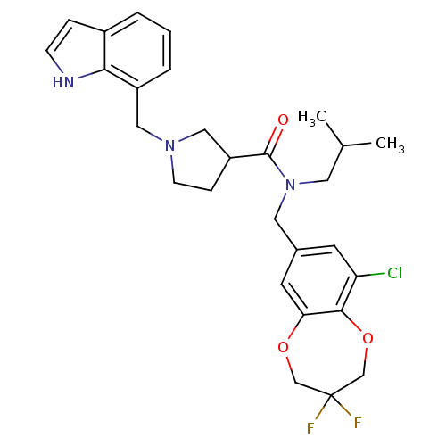 Chemical structure of BindingDB Monomer ID 121321