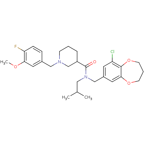 Chemical structure of BindingDB Monomer ID 121333