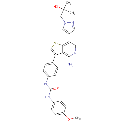 Chemical structure of BindingDB Monomer ID 121389