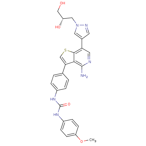 Chemical structure of BindingDB Monomer ID 121390